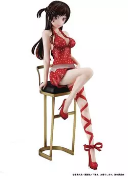 Sol International scale painted finished product Chizuru Mizuhara Date Dress Height 230mm 1/7 Rent-A-Girlfriend Ver. approx.