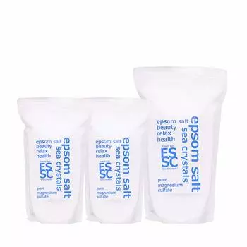 Соль Эпсома Производитель косметики Эпсома Без запаха В комплект входит мерная ложка Произведено на нашей собственной косметической фабрике 14 лет истории продаж Ванна
