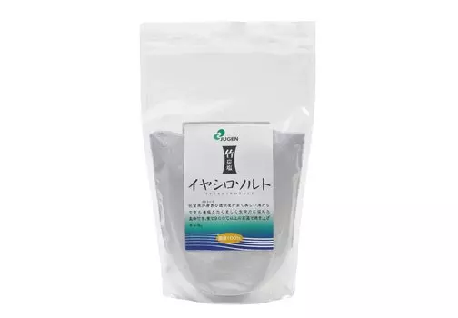 Соль Jugen Iyashiro 1 кг, подставка, бытовая бамбуковая соль, простая в использовании, гладкая, уменьшенного содержания соли