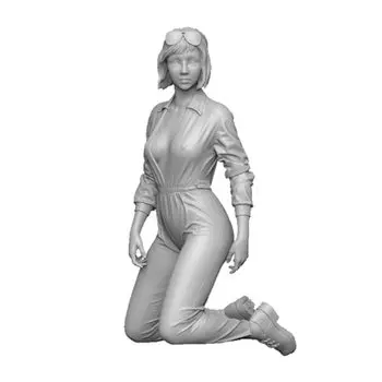 Sol Model Mechanic Girl Dyna Resin Kit C729 1/35 (3D Print)