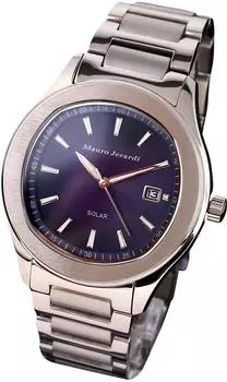 Solar Date Silver [Mauro Geraldi] 3-стрелочные MJ053-2 мужские