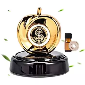 Освежитель воздуха для автомобиля на солнечной энергии, вращающийся очиститель воздуха, ароматерапия, фруктовый дизайн, автоматический диффузор масляных эссенций для туалета в спальне