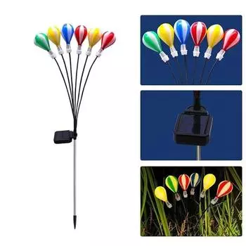 Solar Outdoors Lights Courtyard Home Balcony Gardens Layout Waterproof String Terrace Lawns Decoration Christmas and Halloween decor 1pc