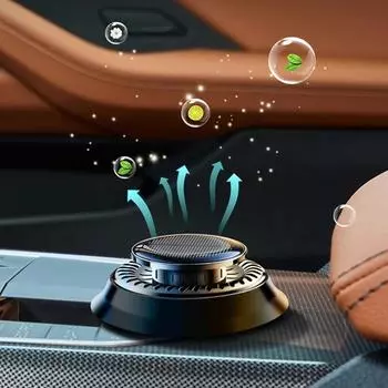 Ароматерапия на солнечных батареях для автомобиля, автоматическое вращение на солнечных батареях, освежитель воздуха для автомобиля, ароматизатор для автомобиля, автомобильные украшения, диффузор для эфирного масла