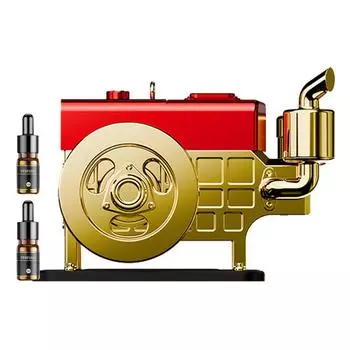 Автомобильные духи на солнечных батареях, ретро-ароматизаторы воздуха для автомобиля, имитирующие двигатель, автомобильные освежители воздуха с вращающимися солнечными батареями, портативные автомобильные духи