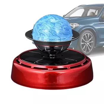 Solar Rotating Freshener Planet Perfume Diffuser Odor Eliminator Car Fragrance Car Perfume Decoration For Men Women синий