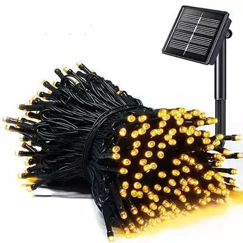 Solar String Fairy Light Led Waterproof Outdoor 5M/12M/22M Garland Street Lamp Festoon Christmas Party For Garden Decor 5M 20LEDS