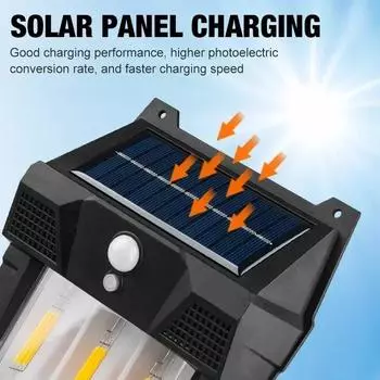 Solar Tungsten Wall Light Human Induction Light Outdoor Waterproof Garden Villa Lighting lamp Landscape Night Light