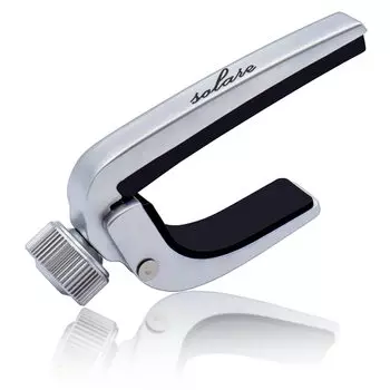 Solare Capotast Capo Guitar Акустическая электрическая классическая акустическая гитара (Серебряный)