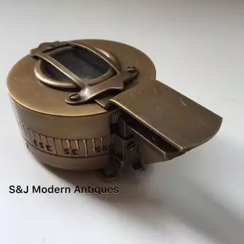 Солдатский военный компас винтажная латунь WW2 реплика 1940 года навигационная марка 3