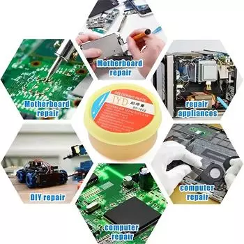 Solder Paste Flux Professional Welding Flux PCB IC Parts Welding Soldering Gel Tool for Arrow Metalworking