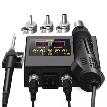 Soldering Station Digital Display Hot Air Guns Soldering And Rework Station For Cellphone Welding Desoldering Repair Tool