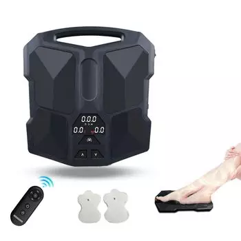 Sole EMS Foot Relax Новый подогрев подошвы Нога Мышцы стопы Давление на стопу EMS Упражнение на подошву Упражнение с LED Коврик для ног 3 типа температуры подошвы