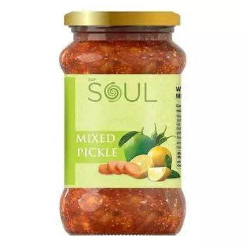 Соленья Soul Mixed 380 г - Ароматная смесь в подсолнечном масле