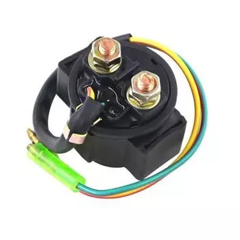 Соленоид реле стартера подходит для Honda ATV TRX300EX TRX400EX FOURTRAX 1999-2003 1999 2000 2001 2002 2003 2004 чёрный