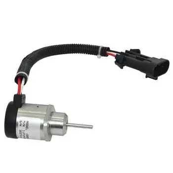 Соленоид выключения 1J710-60011 ПОДХОДИТ ДЛЯ ДВИГАТЕЛЯ KUBOTA V2607