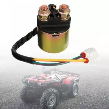 Соленоидное реле стартера, цветное, легкая установка в старинном стиле, сменное латунное реле стартера для мотоцикла, для