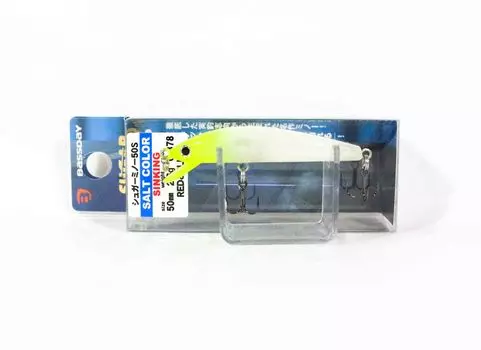 Солевая тонущая приманка Bassday Sugar Minnow 50S 2,6 грамма GG-348 (0856)