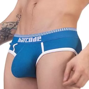 SOLGER Синие трусы S прозрачный