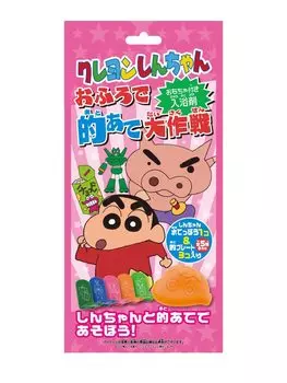 Соли для ванн с мелками, попавшие в цель, в ароматизированной игрушке CS18799 Shin-chan, для ванны,