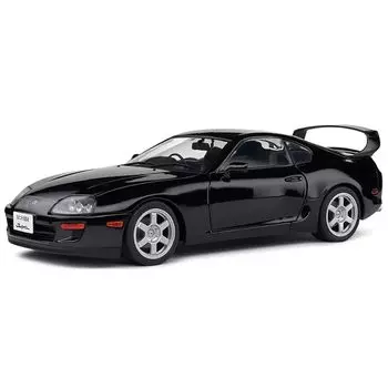 Solid 1/18 toyota supra A80 1993 черный SOLIDO Supra мини-автомобиль S1807606 [продукт]