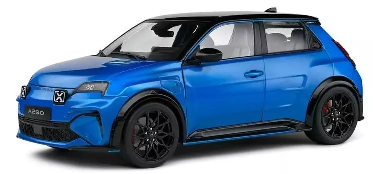 Solid Alpine Mini Car Alpine A290 GTS 2024 S1812601 1/18 (Blue) [Item] синий