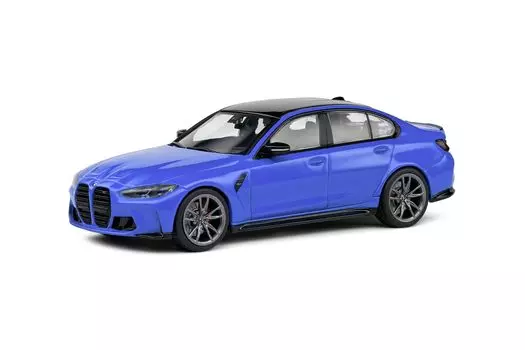 Solid BMW G80 M3 2023 Blue 1/43