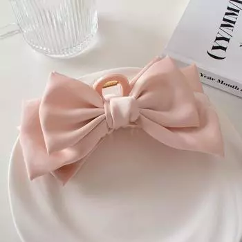 Solid Color Double Side For Women Girl Elegant Ponytail Braid Claw Clip Sweet Shark Crab Party Hair Accessories Trendy