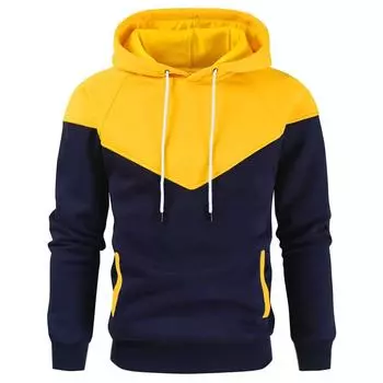Solid color men s hoodie grab fleece warm men s sweatshirt Fashion street casual men loose breathable jumper brand hoodie