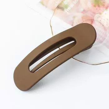 Solid Color Seamless Hair Clip for Women Korean Large BB Clip Simple Fashion Duckbill Clip Hairpin Girl Hair Accessories