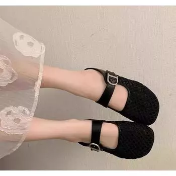 Solid color simple bag head half slippers women s summer wear with skirt lazy cool slippers versatile casual women s shoes 35