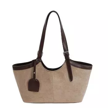 Solid Color Suede Shoulder Bag Korean Style Underarm Packs Casual Matte PU Handbag Travel