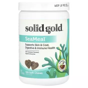 Solid Gold, SeaMeal™, Мягкие жевательные лакомства для собак, 120 штук, 360 г (12,7 унций)