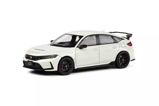 Solid Honda Civic Type R 2022 White 1/43