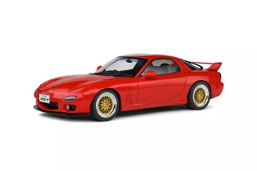 Solid Mazda FD3S 1994 Красный SOLIDO Мини-автомобиль 1/18 RX-7 [Предмет]