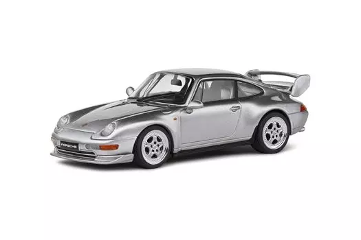 Solid Porsche 993 RS Clubsport 1993 Silver 1/43