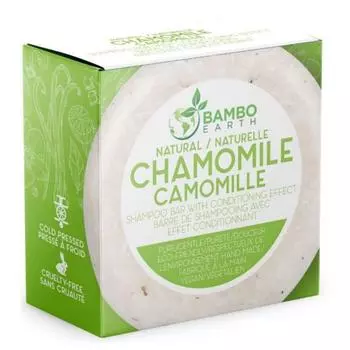 Solid Shampoo Bar and Conditioner Effective Hair Soap - Natural Plant Essential Oils and Impurities 100% Organic Shampoo Bar, Chamomile