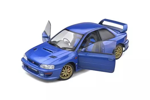 Solid Subaru Impreza WRX 22B STi 1998 Sonic Blue SOLIDO SUBARU IMPREZA 22B STi S1807401 1/18 [Предмет]