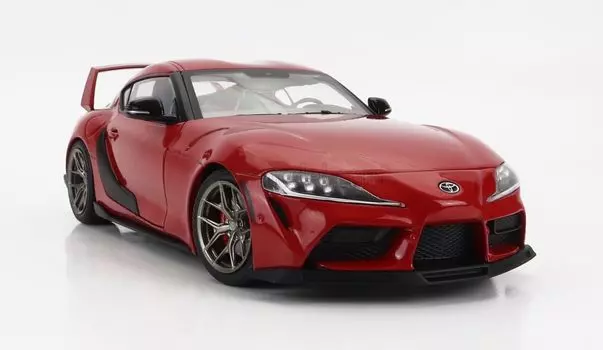 Solid Toyota Supra Street Fighter Mini Car SUPRA GR STREETFIGHTER 2023 1/18 (Red) [Item]