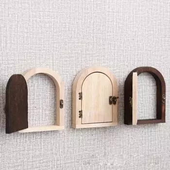 Solid Wooden Switch Panel Protection Cover Creative Indoor Environmental Protection Switchs Wall Stickers Room Decorative Frame 1 PC