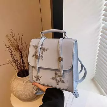 Прочная сумка-вкладыш на молнии для женщин Рюкзаки из ПУ с клапаном Внутреннее отделение Высококачественные сумки Мода