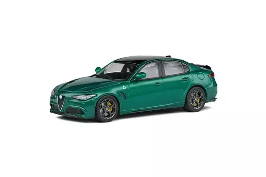 Solido Alfa Romeo Giulia Quadrifoglio 2016 Зеленый Solido GIULIA QUADRIFOGLIO 1/43 [Товар] зелёный