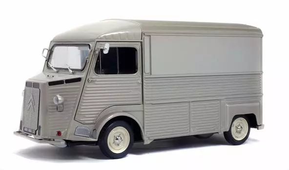 Solido Citroen HY Civil Silver TYPE HY CIVIL GRIS METAL 1969 Diecast Car 1/18 CITRON [Item]