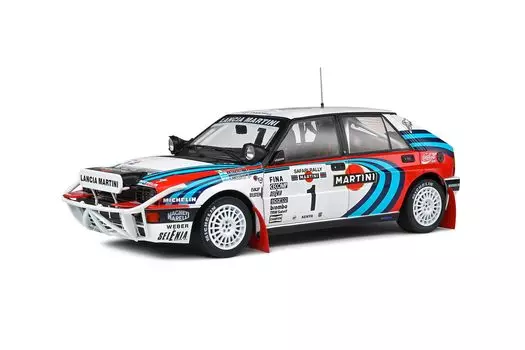 Solido Lancia Delta HF Integrale Safari Rally SOLIDO LANCIA DELTA HF INTEGRALE Мини-автомобиль S1807803 1/18 1991#1 RECALDE/CHRISTIE [Товар]