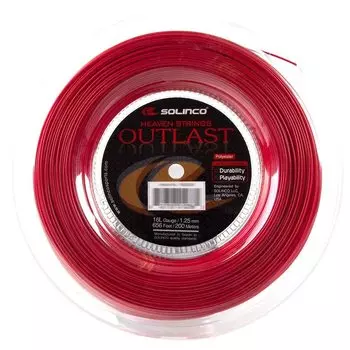 Solinco Outlast 200m жесткий теннисный рулон, струна/1,25 мм