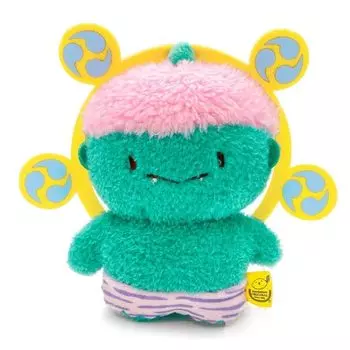 солнце лимон пушистый Таттон S Каминари GR 17.5615см мягкая игрушка зеленый зеленый милый Сэцубун гром зима метание бобов P-9932