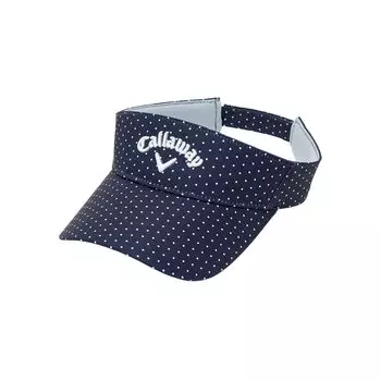 Солнцезащитная кепка для гольфа C24291208 [Callaway] женская (Точечный узор/регулируемый размер) / / 1120_Военно-морской флот