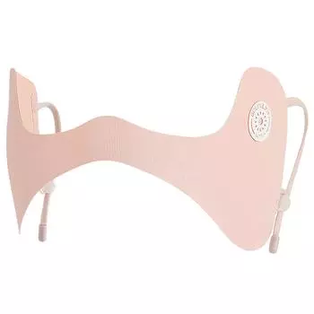 Солнцезащитная маска для защиты глаз, УФ-защитная маска для глаз для женщин и мужчин (розовый) D