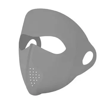 Солнцезащитная маска для женщин, съемная маска для лица, ледяной шелк, защита от ультрафиолета, летняя дышащая тонкая маска для всего лица