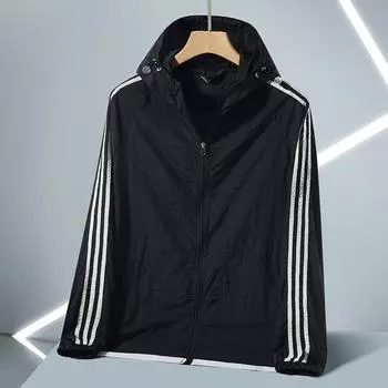 Солнцезащитная одежда для мужчин и женщин, спорт на открытом воздухе, защита от ультрафиолета, ультратонкая дышащая солнцезащитная одежда, короткая куртка XXXL